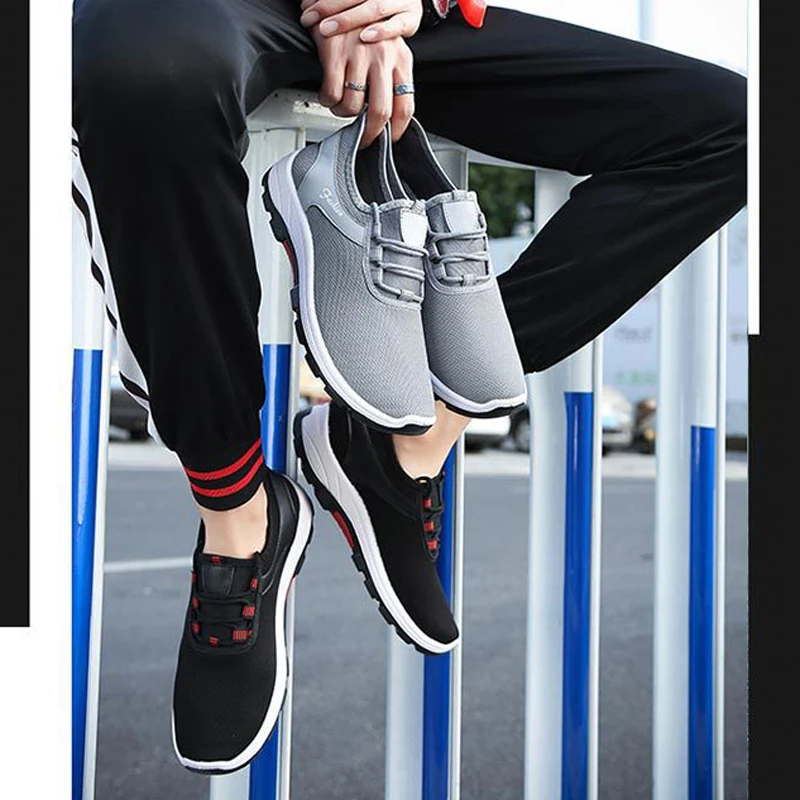 Vertvie/2019 Модная легкая беговая Обувь; мужские однотонные мягкие кроссовки; дышащая одежда для путешествий; летняя пляжная обувь; Новинка