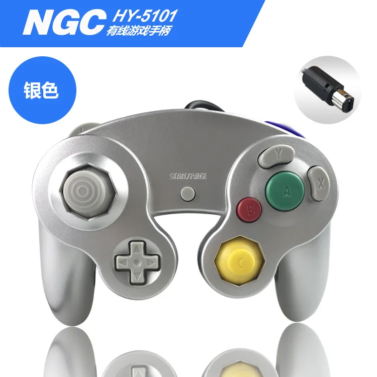 Проводной контроллер для NX NGC wii wiiu Gamecube, консоль для ноутбука, компьютер для kingd NGC Gamepad, контроллер PC GC, ручной джойстик