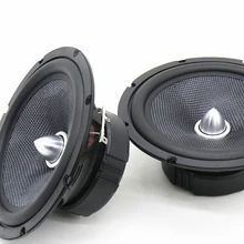 iLouder 6.5 inch HiFi full frequency speaker / aluminum sub head car audio speaker 8 ohm 4ohm full range speakers h 034 fa8 alnico magnetic classical full range walnut hifi floor standing speaker vacuum tube amplifier speaker 93db 8 ohms