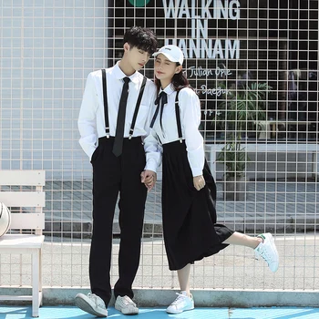 

2020 white japanese school uniform skirt jk uniform class uniforms sailor suit college wind suit female student