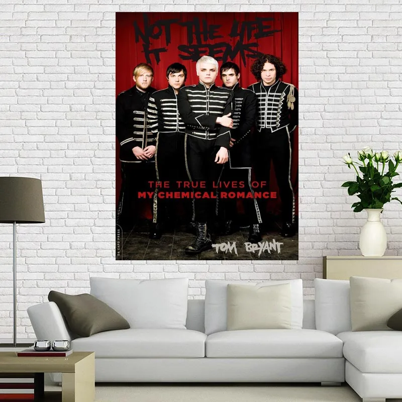 Пользовательские My Chemical Romance настенный плакат домашний декор 30x45 см холст шелк для семейного украшения холст ткань Принт плакат - Цвет: 8