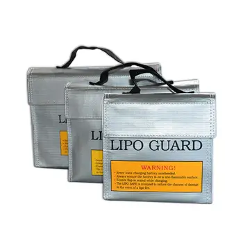 

Hot Sale LiPo Li-Po Battery Fireproof Safety Guard Safe Bag 240*64*180MM Levert New 2019