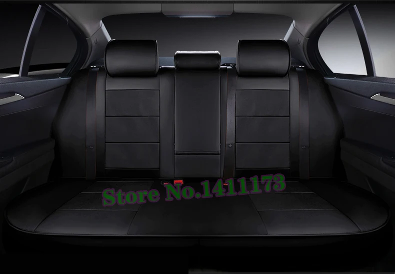 Чехлы для сидений автомобиля из воловьей кожи, комплекты для Toyota Land Cruiser Prado, чехлы для сидений, Аксессуары для автомобилей, полный комплект, черный цвет