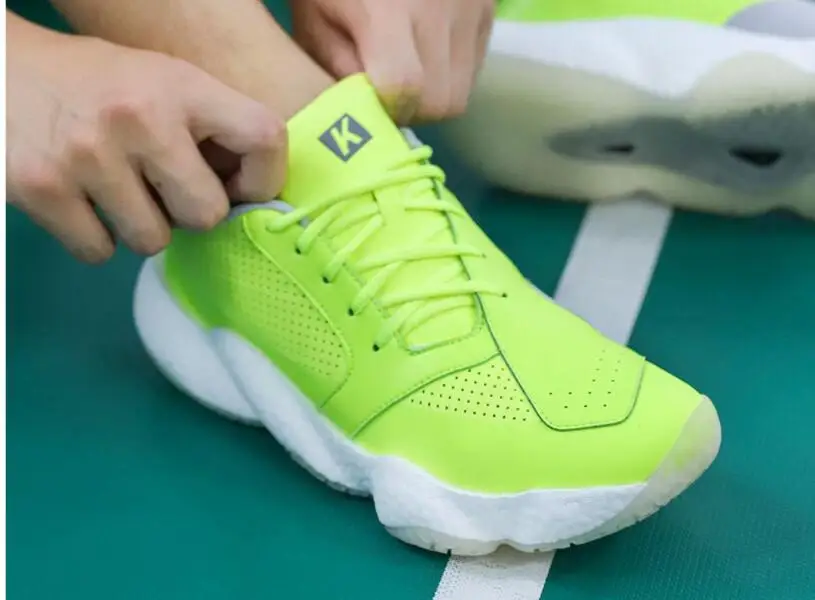 Xiaomi KEYTRA попкорн красочные бадминтон обувь Спорт на открытом воздухе кроссовки footbird дышащие кроссовки pk Amazfit обувь - Цвет: green 41