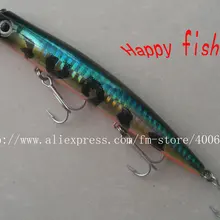 Minnow Тонкая Пластиковая Рыболовная Приманка(M125F) Рыбацкая приманка, пластиковая приманка, жесткая приманка