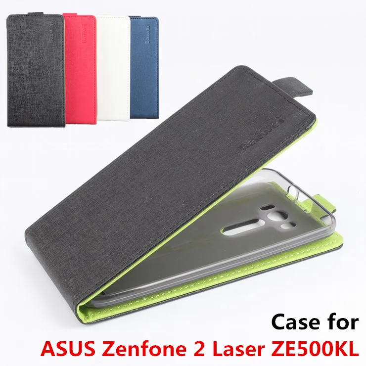 

Mixed color High Quality Leather Case For ASUS Zenfone 2 Laser ZE500KL 5.0 inch Cover housing Zenfone2 Laser Cover Phone Cases