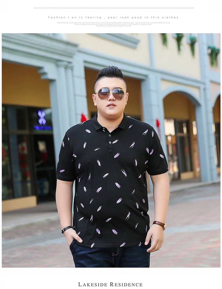 Новинка, большие размеры, 9XL, 8XL, 7XL, 6XL, модная мужская хлопковая рубашка с коротким рукавом и воротником в виде Драконий жемчуг, рубашка поло