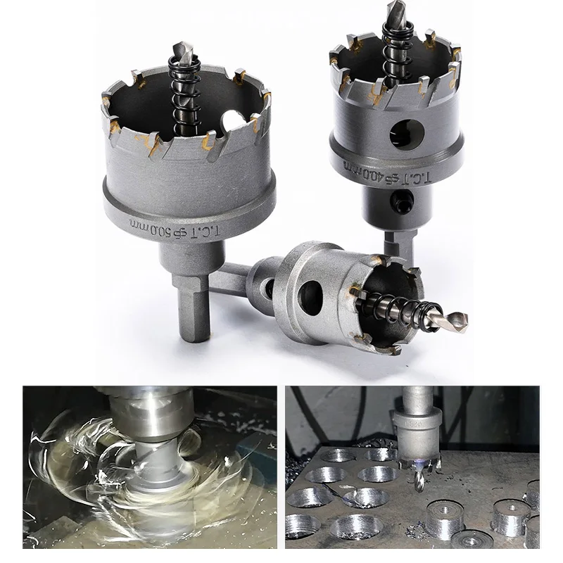 Banco Sega Punta Sega A Tazza TCT 25mm In Carburo Di Tungsteno Per Acciaio Inox H 600862 - Foto 8