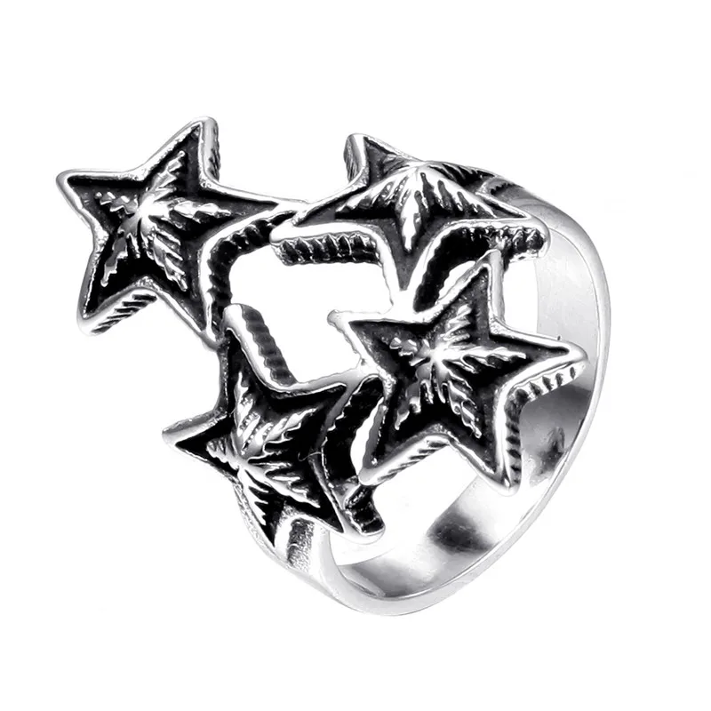 Мужское кольцо из нержавеющей стали star of david высокое качество модные ювелирные
