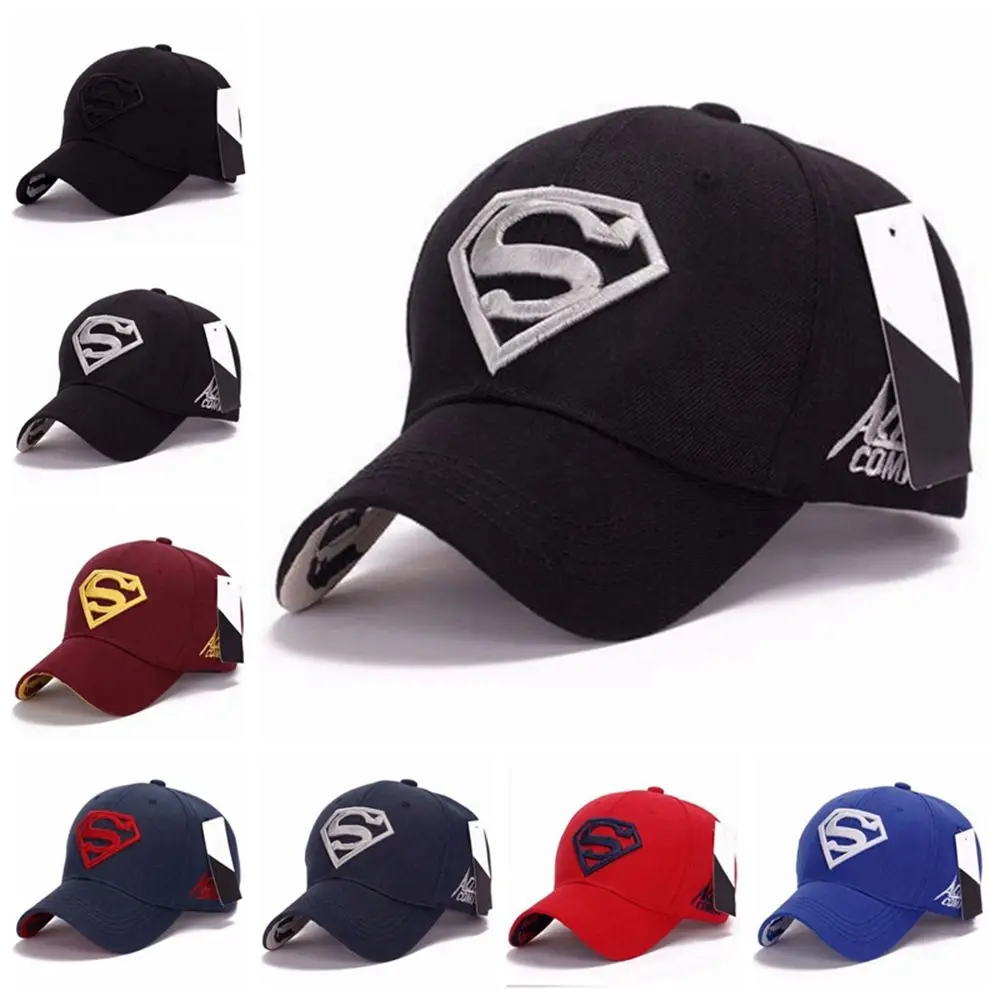 Бейсбольная Спортивная Кепка s Snapback, Регулируемая посадка, теннисная Кепка, шапка Супермена, остроконечная Кепка s Casquette, хип-хоп, эластичная Кепка