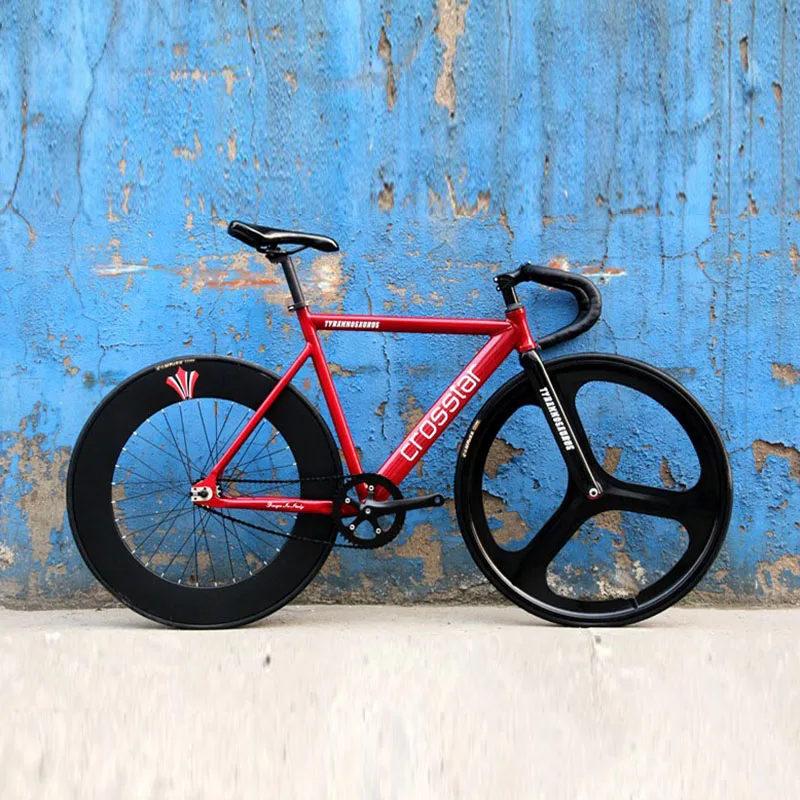 Bici a scatto Fisso Fixie Bike In Alluminio 53/55/58 cm FAI DA TE 700C Struttura Muscolare Bici a scatto Fisso Fixie Bike In Alluminio 53/55/58 cm FAI DA TE 700C Struttura Muscolare