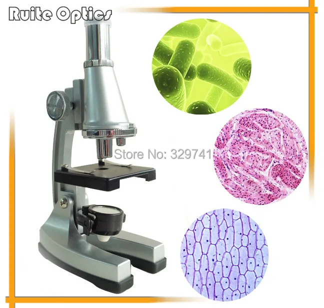 

100X 200X 300x Children Birthday Gift Toy Microscope 300x Early Educational Biological Microscope with Light and Reflect Mirror