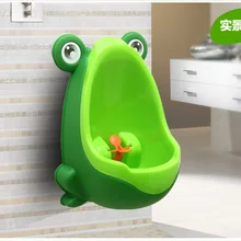Прекрасная лягушка Портативный горшок туалет кроссовки для мальчиков настенный Пластик малышей лягушка подставка Вертикальная писсуар Обувь для мальчиков Пи тренер