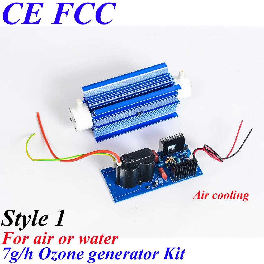 

Pinuslongaeva CE EMC LVD FCC Factory outlet 7g/h Ceramic tube type ozone generator Kit Long life ozone generator module