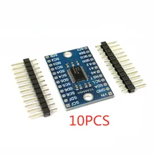 Новая модель 10 шт. TCA9548 TCA9548A 1-8 I2C 8-канальный межсоединений интегральных схем многоканальная плата расширения Модуль макетная плата