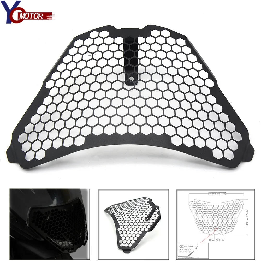 

For KTM RC 125 RC 200 RC 390 Motorcycle Accessories Headlight Grille Guard Cover Protector For KTM RC125 200 390 2014 2015 2016