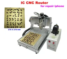 LY IC cnc router 3040 mould 10 in 1 CNC milling polishing engraving machine for iphone main board repair