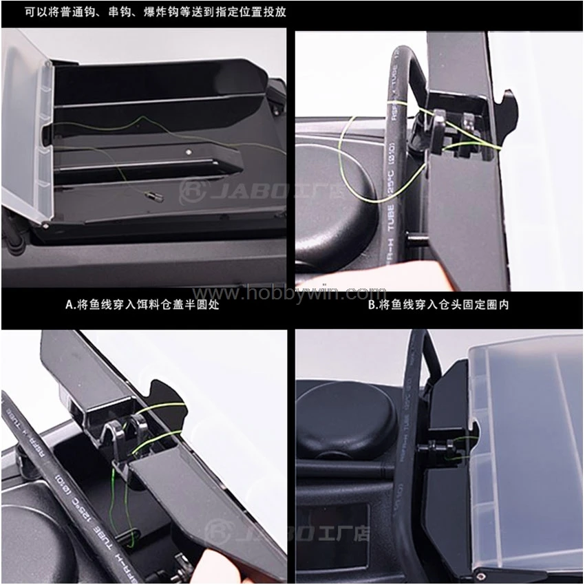 JABO 2AD RTR 2 4G RC лодка для наживки двойной мотор 380 GPS навигация автоматический
