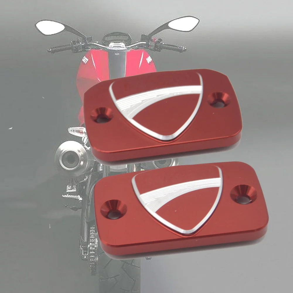 

Front Brake Clutch Cylinder Reservoir Cover For DUCATI MONSTER 659/696/796 Hypermotard 796 Motorcycle Oil Fluid Cap
