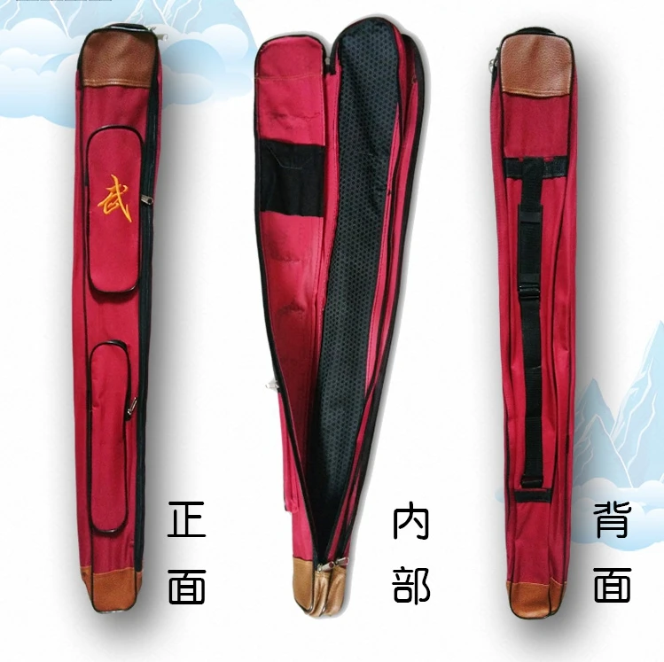 YWT01 Thickening double layer wushu sword bags sword sets tai chi sword