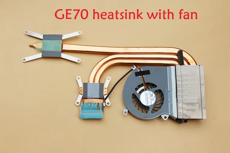 

Laptop Heatsink&Fan for MSI GE70 2OE-416XCN MS-1756 MS-1757 PAAD06015SL N285 E312500081CA E312500263CA E312500260CA E312500071CA
