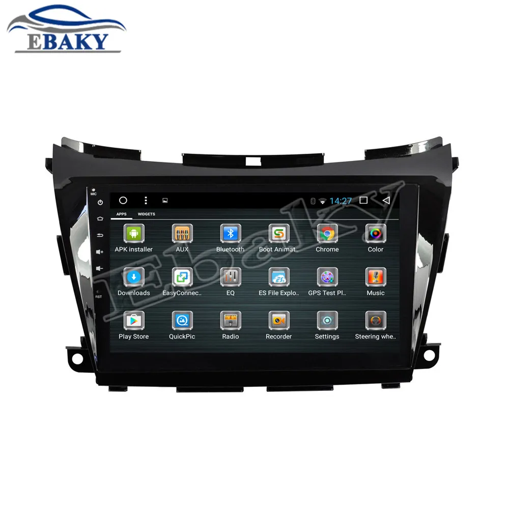 Sale NaviTopia 10.1inch 1GB/2GB RAM Quad Core/Octa Core Android 7.1/8.1 Car DVD Radio for Nissan Murano 2015 with GPS/wifi/maps 4