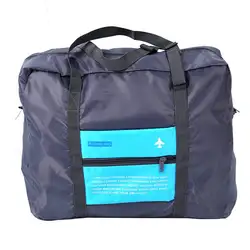 Snny унисекс Для женщин Duffle Чемодан чемодан Сумка выходные сумка дорожная сумка складная сумка, синий