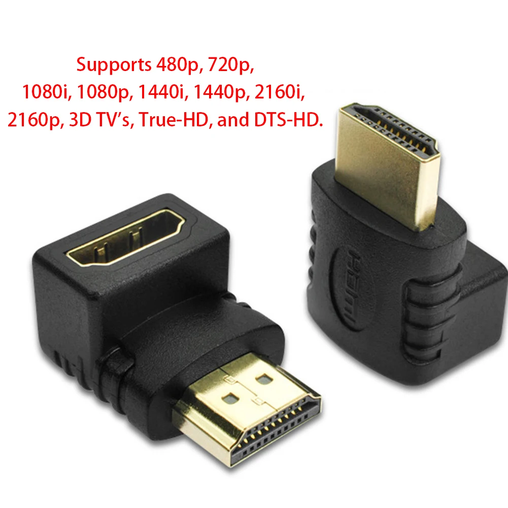 ТВ HDMI 270 градусов папа-мама 1080P 90 градусов конвертер адаптер Муфта