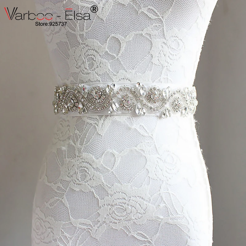 

New Glaring Bridal Belts With Crystals Wedding Sashes Rhinestone Bridal Belts Bead Sash Wedding Dress Accessories Belt