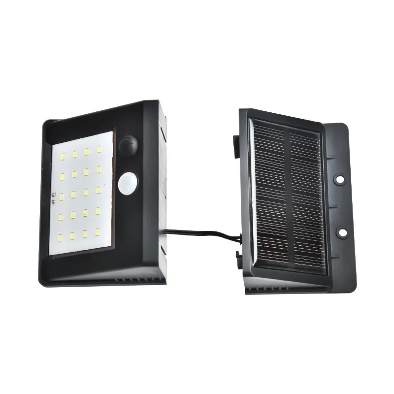 

lyfs newest 3modes Solar Power Sensing Lamp Indoor Outdoor Waterproof Garden Courtyard Human Body Sensing Wall Light 20 30 LED