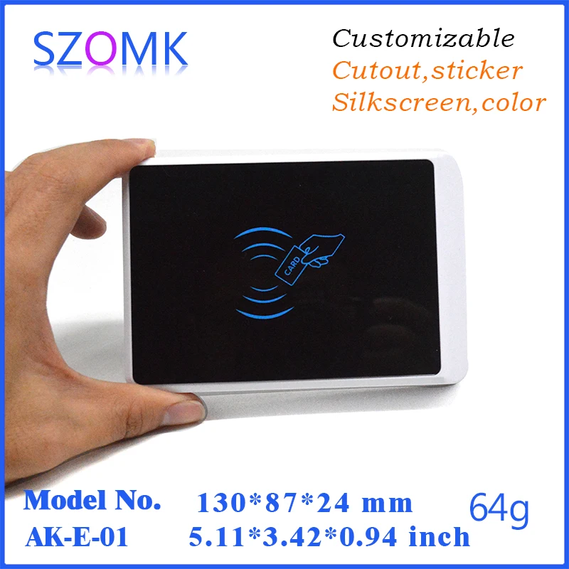 

new arrival plastic box enclosure electronic card reader sensor box (1 pc) 130*87*24mm electrical junction box housing case