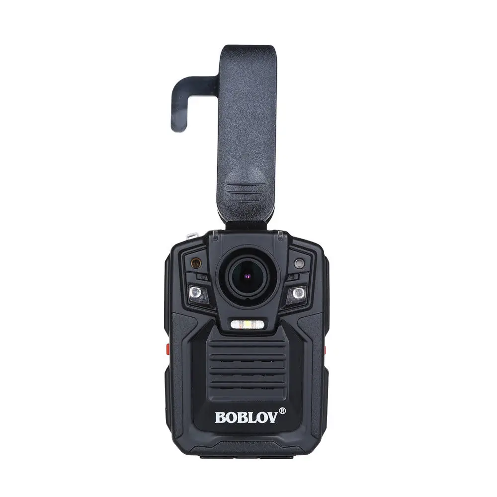BOBLOV HD 1296P A7 64GB Wide Angle Police Security Body Worn Camera IR Recorder 