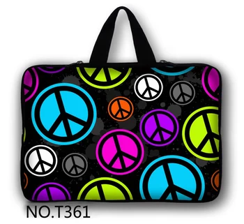 

Colorful 12 13 14 15 15.6 17 17.3 Inch Waterproof Computer Laptop Notebook Tablet Bag Bags Case handle bag for Men Women