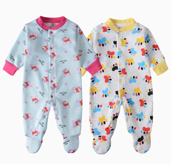 

XINI MOMMY Unisex spring baby onesie clothes Single Breasted baby costume Full baby jumpsuits Cotton fashionn clothes ALI152