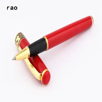 

BAOER 68 Red Medium Nib Rollerball Pens New office Business school writing pen