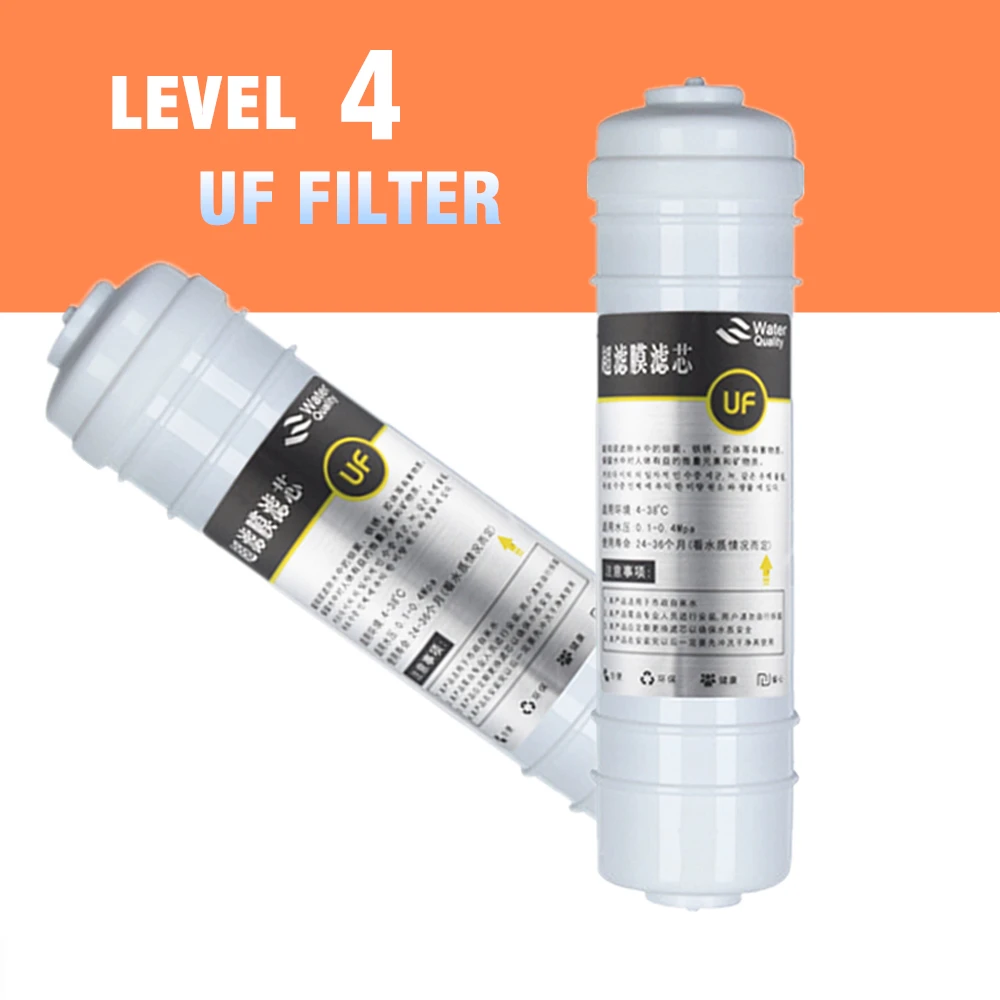 

10 Inch Quick Connect UF Filter Cartridge 0.01 micron Hollow Fiber Ultrafiltration Membrane Filter Reverse osmosis