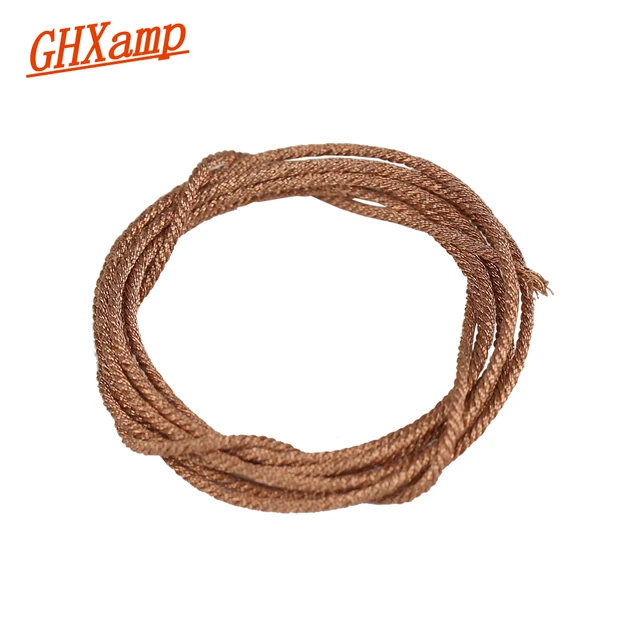 GHXAMP 1M 12 Strand Stage Speaker Lead Wire Subwoofer Braided copper wire For 8" 10" Inch Woofer