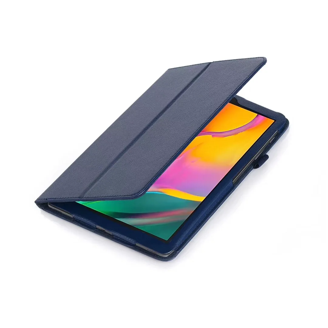Из искусственной кожи Ультратонкий чехол для Samsung Galaxy Tab A SM-T510 SM-T515 смарт-Подставка Крышка для Tab A 10,1 ''T510 T515