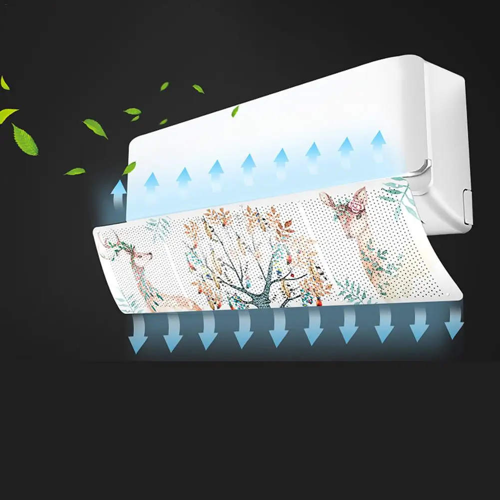 

Anti-wind Shield Retractable Air Conditioner Wind Shield Hanging Air Conditioner Wind Deflector Baffle Outlet Board