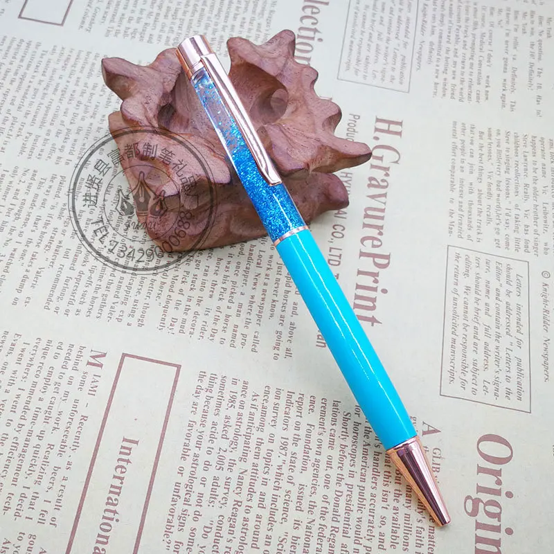 Мини металлическая медная шариковая ручка Роскошная латунная Золотая фольга Шариковая ручка Серебряная пенальти карандаш офисный школьный принадлежности для письма 1,0 мм