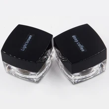 Перманентные чернила для макияжа 2 цвета глубокий кофе и светло-коричневый для татуированных бровей Полупостоянный пигмент татуировки и ручки