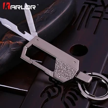 Многофункциональный брелок автомобильный брелок с ножом отвертка-открывашка инструмент автомобильный Стайлинг Аксессуары подарок