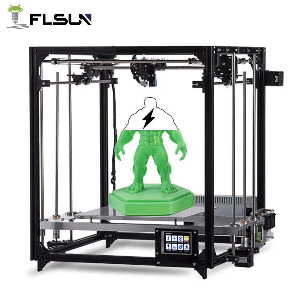 

Flsun 3D Printer Kit Large Printing Area 260*260*350mm 3D Printer With Heated Bed Touch Screen Autoleveling ship from USA