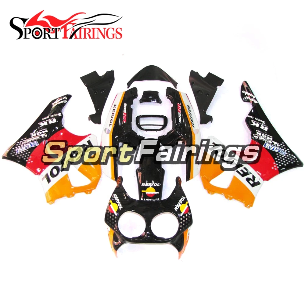 Motorcycle Full Fairing Kit For Honda CBR900RR 893 1996 1997 ABS Plastic Injection Body Kits Cowlings Black Red Orange Bodywork |
