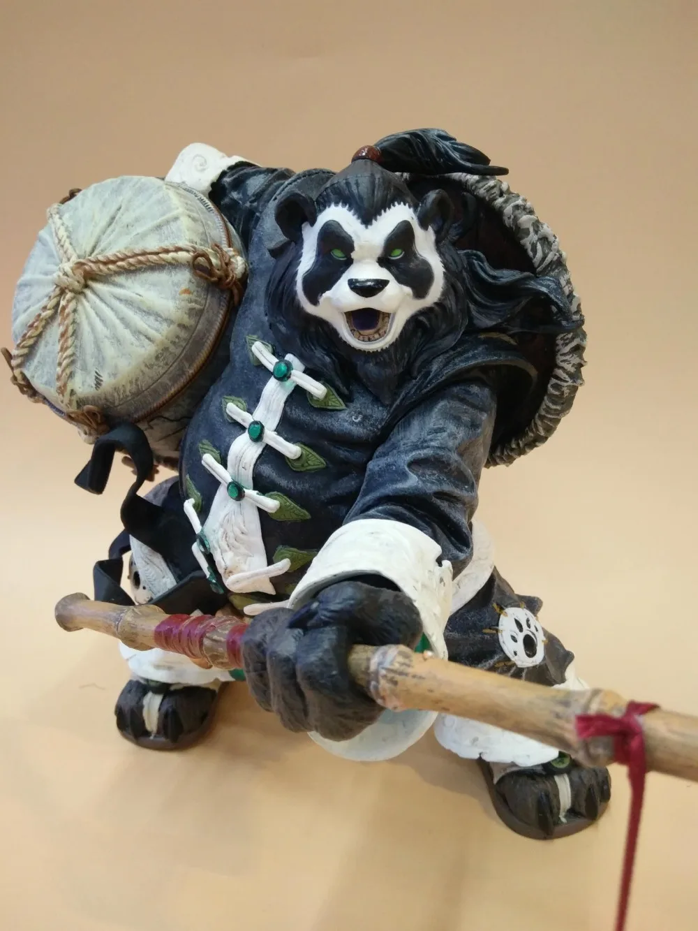 

Children's gift High quality color box packaging panda man Garage Kits