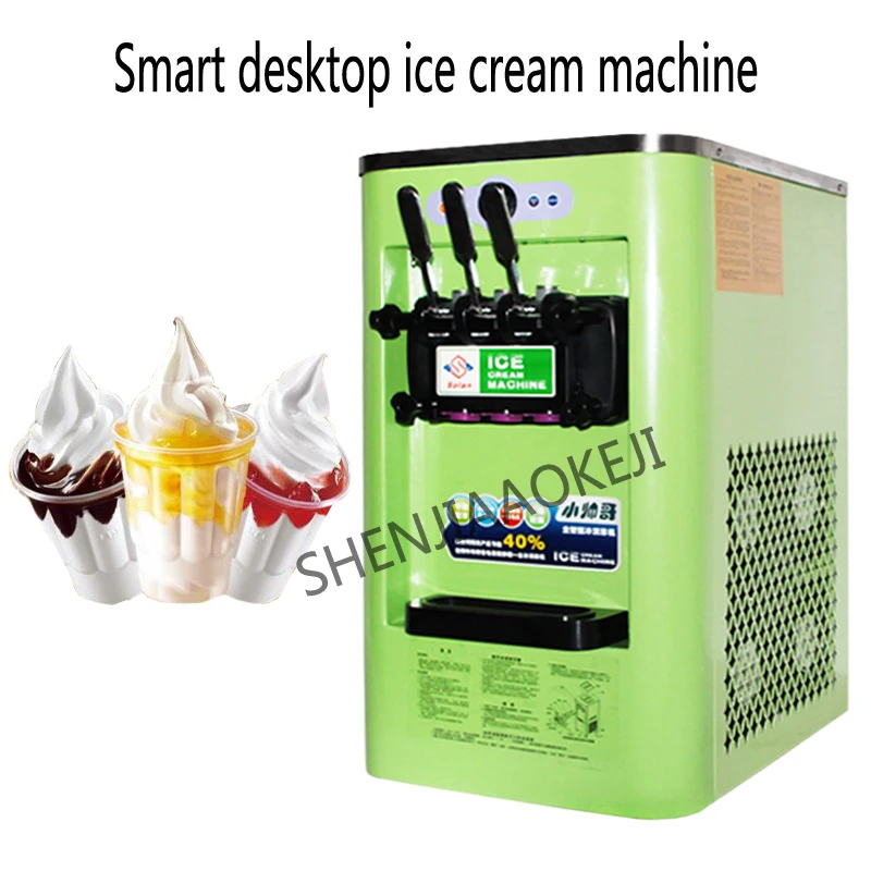 Ice cream maker 5.7L*2 Commercial automatic yogurt ice cream machine 3 flavors Small soft ice cream machine 220V/110V Ice cream maker 5.7L*2 Commercial automatic yogurt ice cream machine 3 flavors Small soft ice cream machine 220V/110V