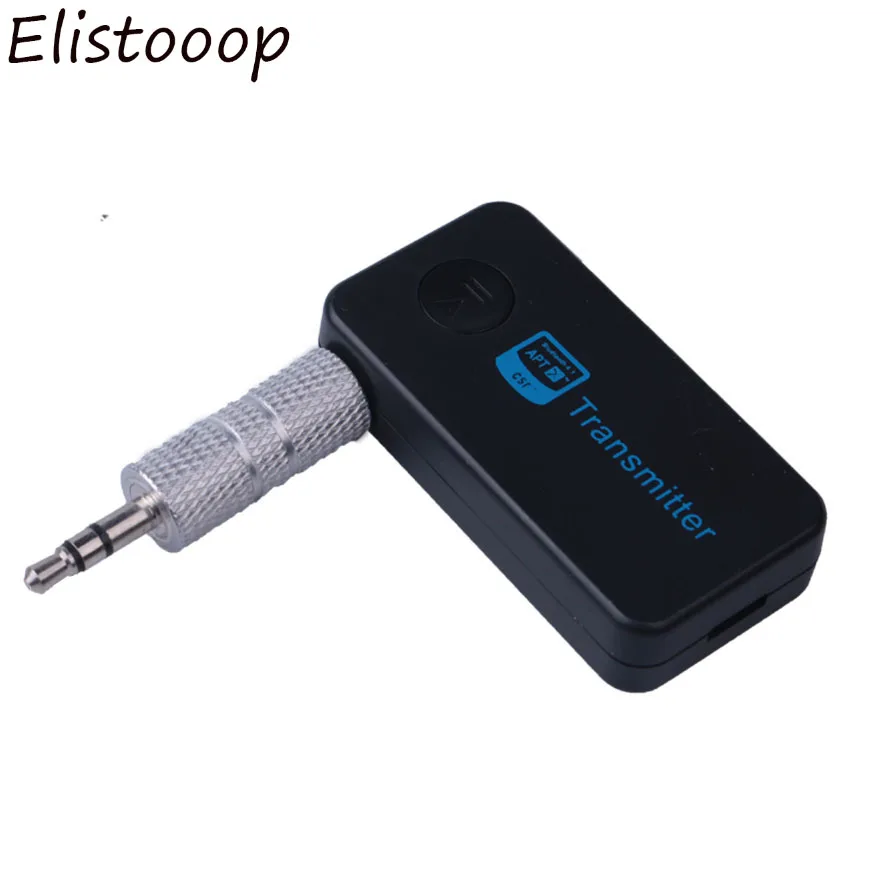 Elistooop Bluetooth 4.1 приемник передатчик 2 в 1 Беспроводной музыка w/3.5 мм AUX аудио для