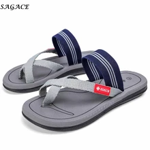 SAGACE летние Для мужчин льняные шлепанцы льняной холст Non-Slip дизайнерские плоские сандалии домашние тапки для мужчин; модные шлепанцы без задника с открытыми пальцами Повседневное соломы Shoe3