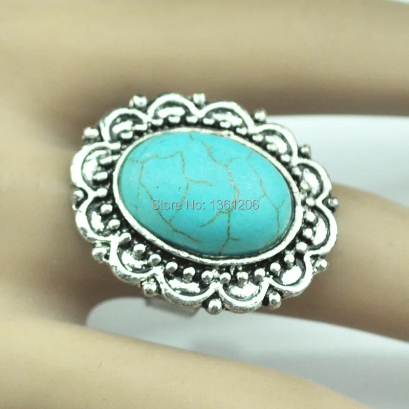 

WP11-19 --- Finger Ring Factory Price Jewlery Women Vintage Look Tibet Alloy free shipping wholesale