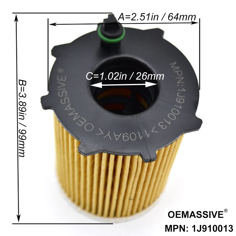 Набор масляных фильтров (10) для Citroen DS3 DS4 Xsara Ford Ecosport Mazda 5 Peugeot 407 508 5008 Ranch Suzuki Fiat Volvo C30